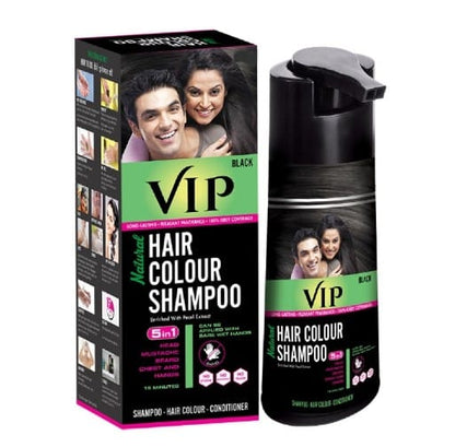 5-in-1 Hair Colour Shampoo Brown – Natural Ammonia-Free Hair Dye