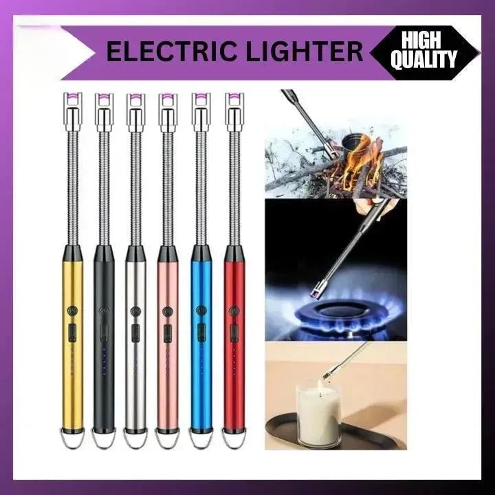 USB Rechargeable Electric Arc BBQ Lighter Windproof