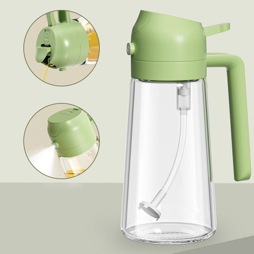 2-in-1 Oil Sprayer Bottle for Kitchen – Spray