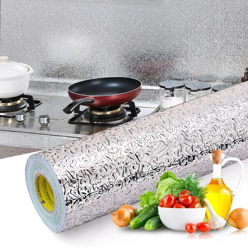 Self-Adhesive Kitchen Oil-Proof Sticker Roll | Waterproof